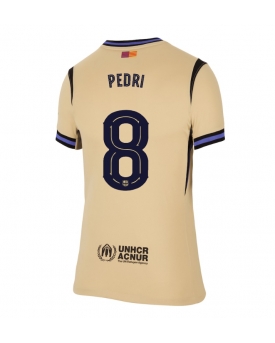 Barcelona Pedri Gonzalez #8 Maglia Gara Trasferta Repliche 2025-26 Donna Maniche Corte